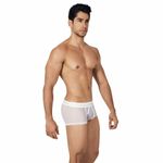 Мужские хипсы белые полупрозрачные Clever MYSELF LATIN BOXER 025901