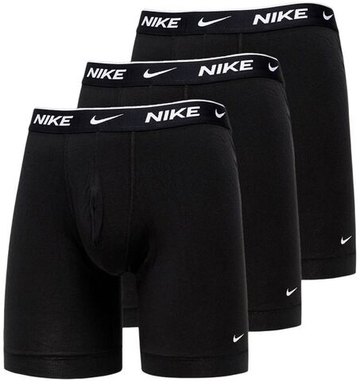Мужские спортивные боксеры Nike Everyday Cotton Long Stretch Boxer Brief 3P - black