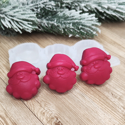 Молд силиконовый Дед Мороз-конфетки