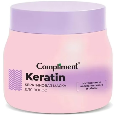 Кератиновая маска для волос Compliment 400 мл