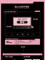 Альбом BLACKPINK - The Girls The Game OST REVE (Digital) Version RANDOM Edition