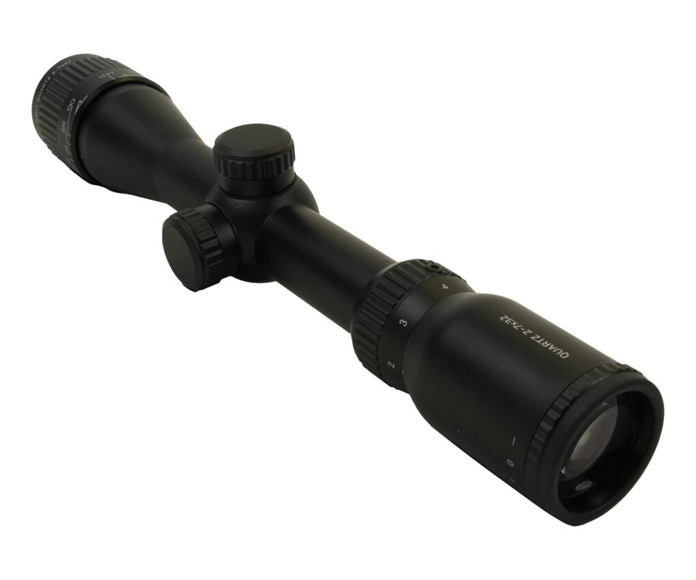 Оптический прицел Gaut Quartz 2-7x32, AO-параллакс, сетка 3 (Mil-Dot) нить, без подсветки