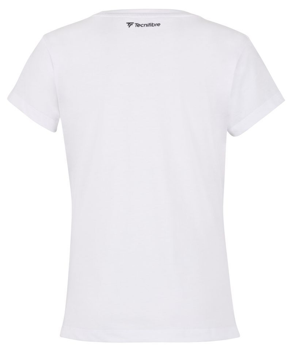 Женская теннисная футболка Tecnifibre Training Tee - White