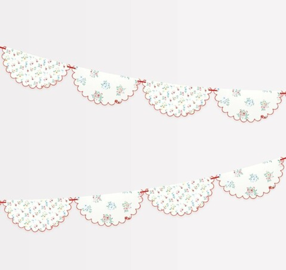 Гирлянда "Винтажные цветы" 3м