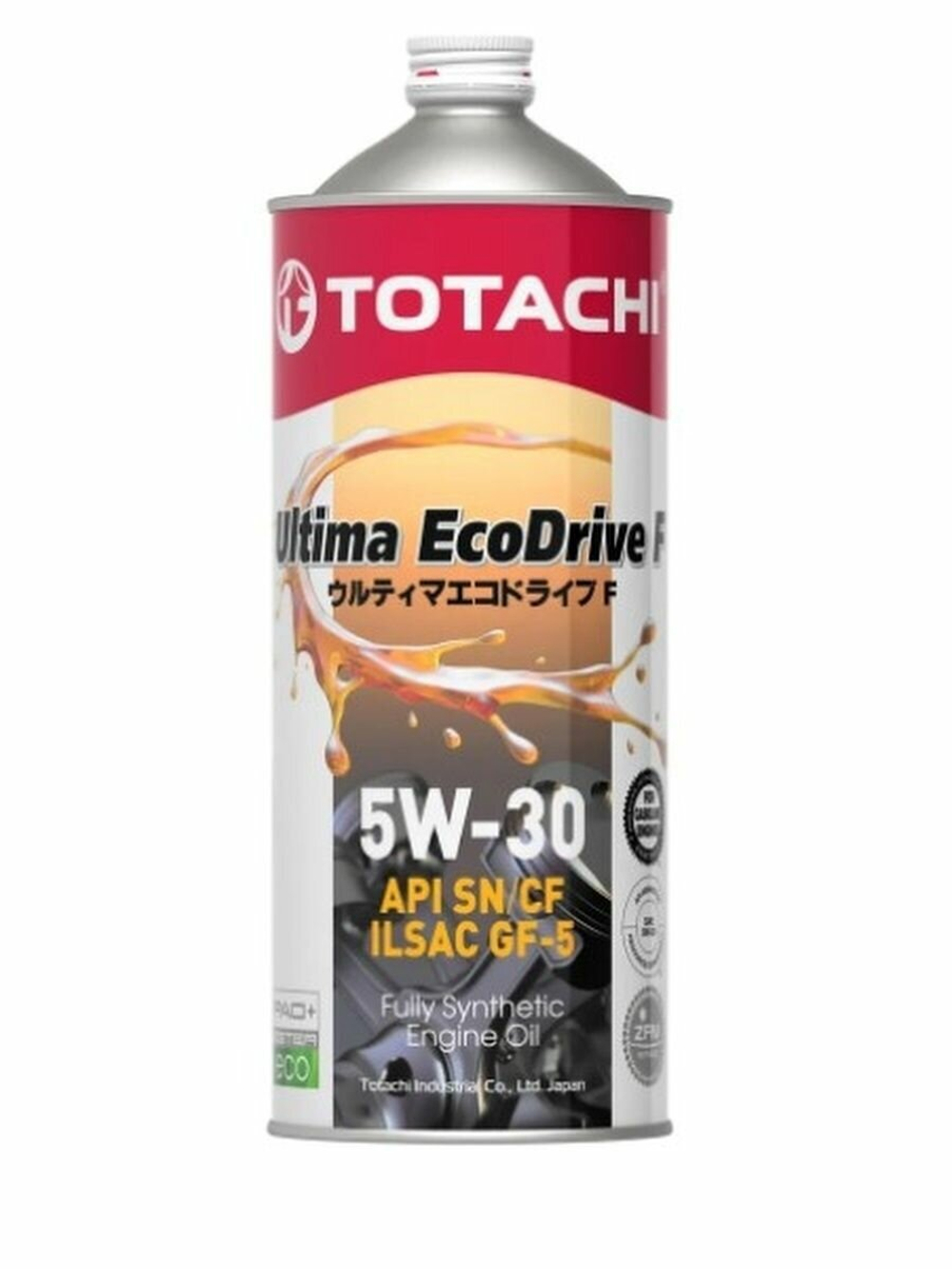 Масло моторное TOTACHI Ultima EcoDrive F SN/CF Синтетика 5W-30 1 л