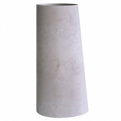 Кашпо DUET CONCRETE WHITE D41 H104
