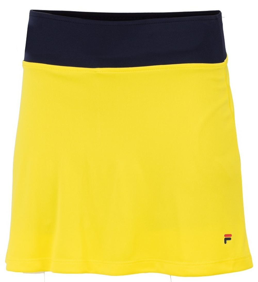 Теннисная юбка Fila Skort Elliot - buttercup
