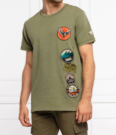 футболка GUESS - зеленый(M1YI00 KAG00)