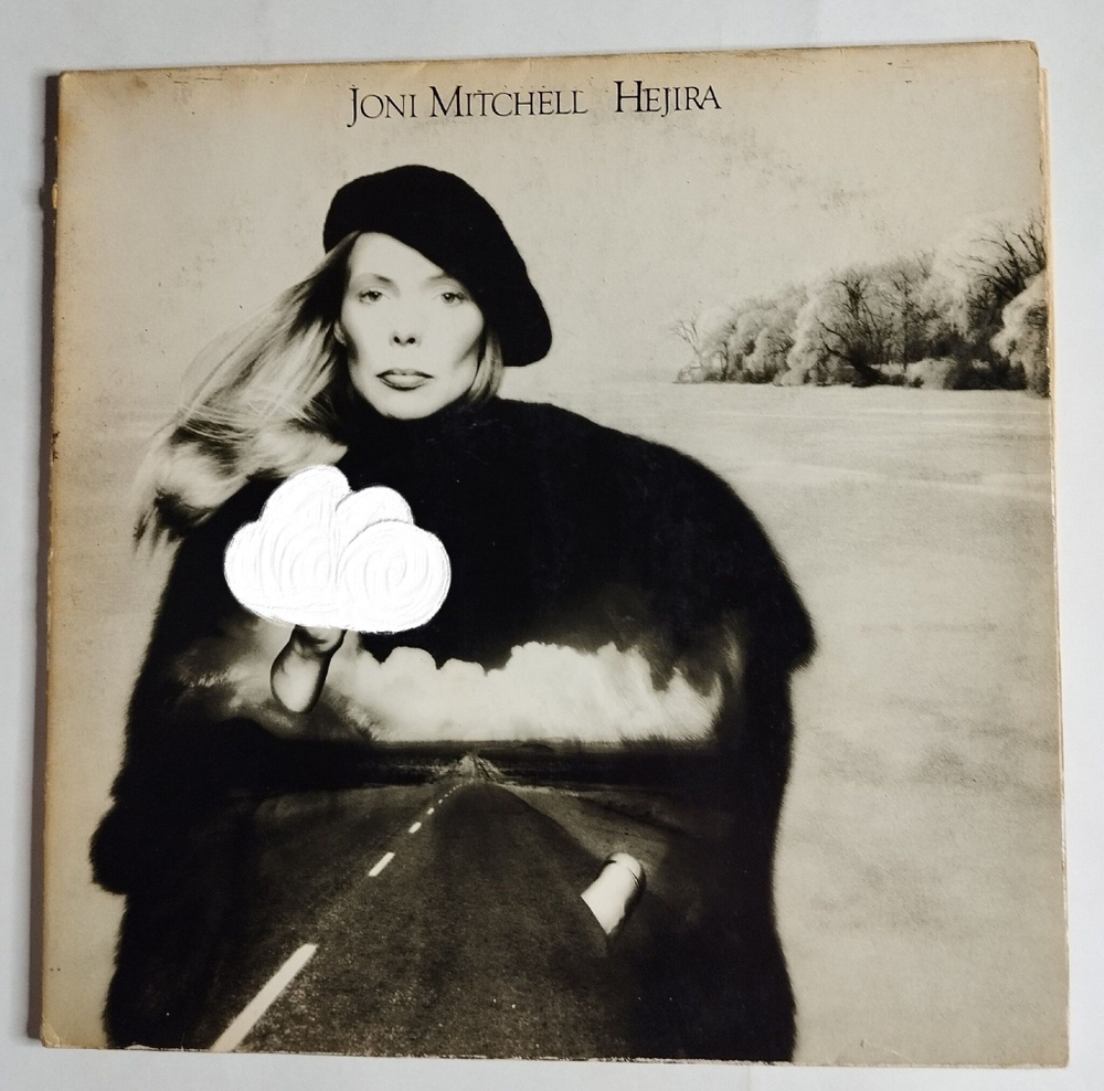 Винтажная виниловая пластинка LP Joni Mitchell Hejira (Germany 1976)