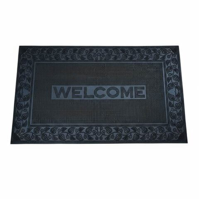 Коврик 45*75см придверный резиновый PIN MAT "Добро пожаловать"