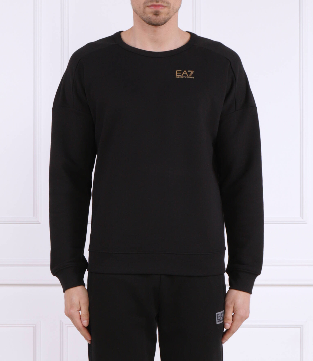 Худи EA7 - черный(3RPM18 PJLSZ)