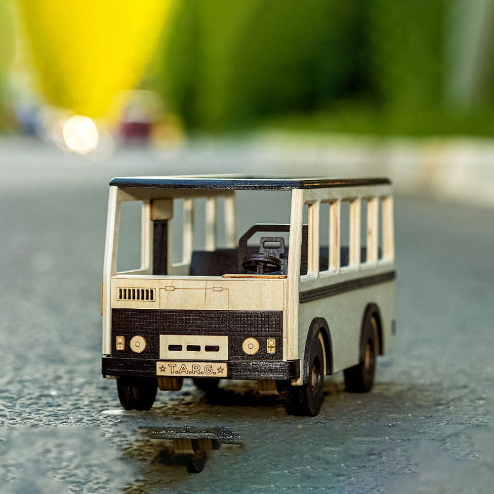 Деревянный конструктор Микроавтобус MINIBUS (TARG)
