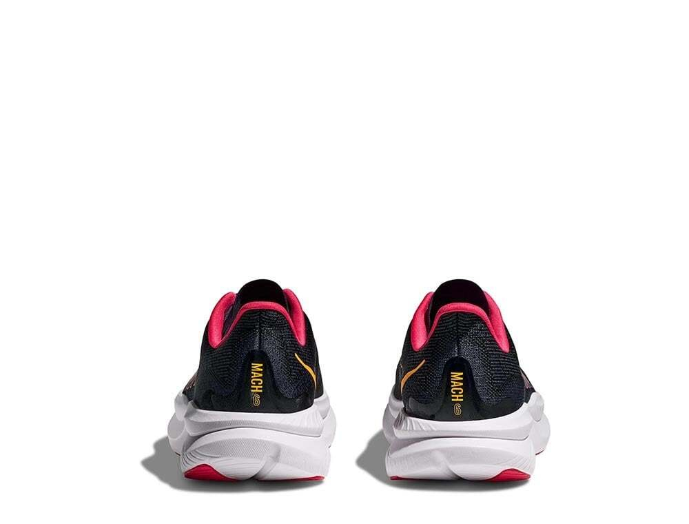 Кроссовки для бега женские Hoka Mach 6 W Черно-Розовые
