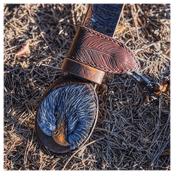 Кожаный ремень «Орел»