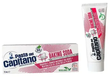 Pasta del Capitano Зубная паста Baking Soda / Для деликатного отбеливания с содой 75 мл