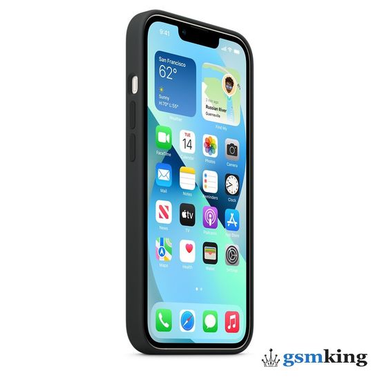 Apple Silicone Case with MagSafe iPhone 13 Mini Midnight «Тёмная ночь» MM223ZE/A