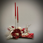 «Рождественская сказка» - новогодняя композиция со свечами