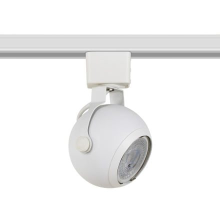 Трековый светильник однофазный ЭРА TR35-GU10 WH под лампу GU10 белый