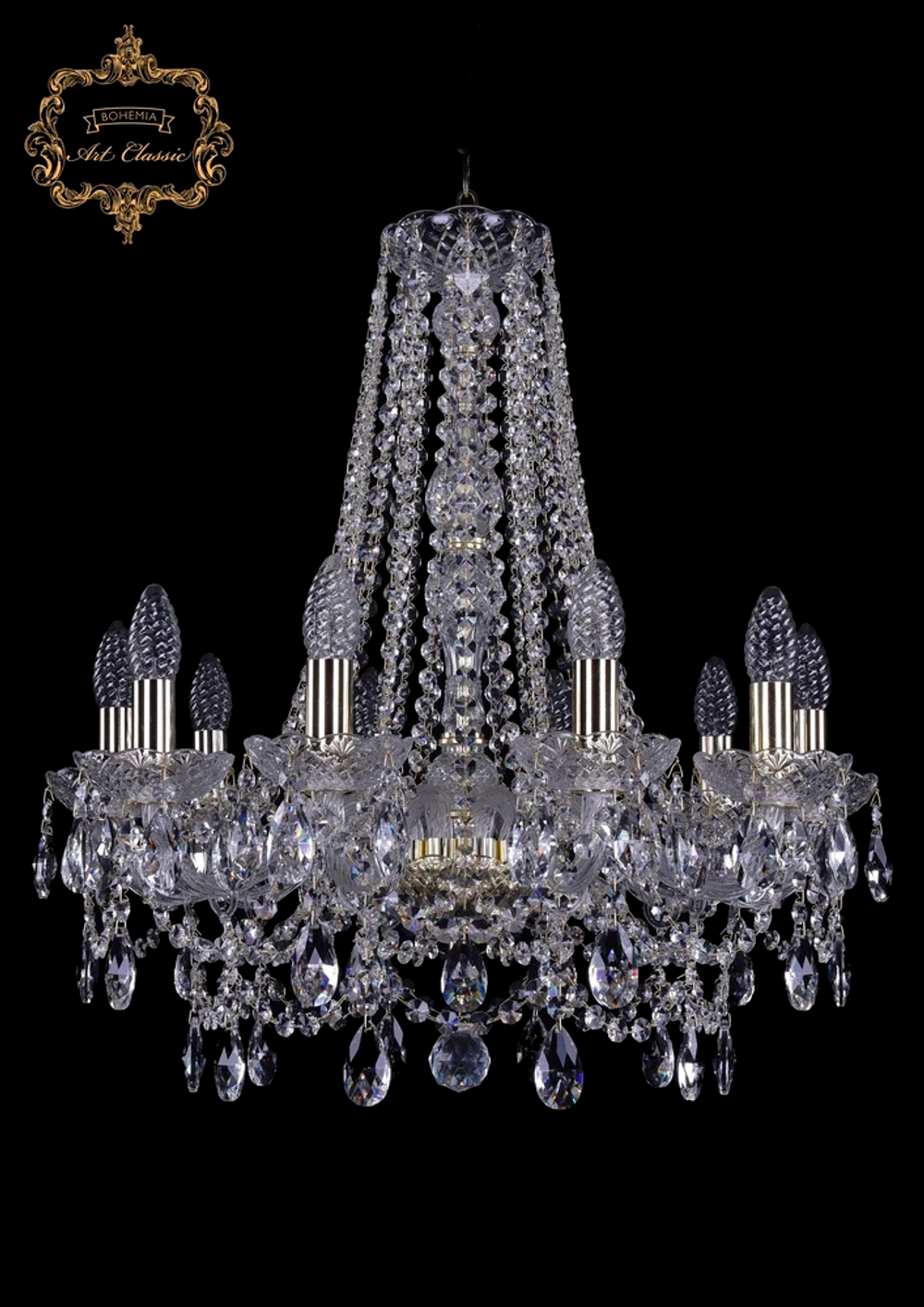 Подвесная люстра Art Classic 11.25 11.25.10.200.h-63.Gd.Sp