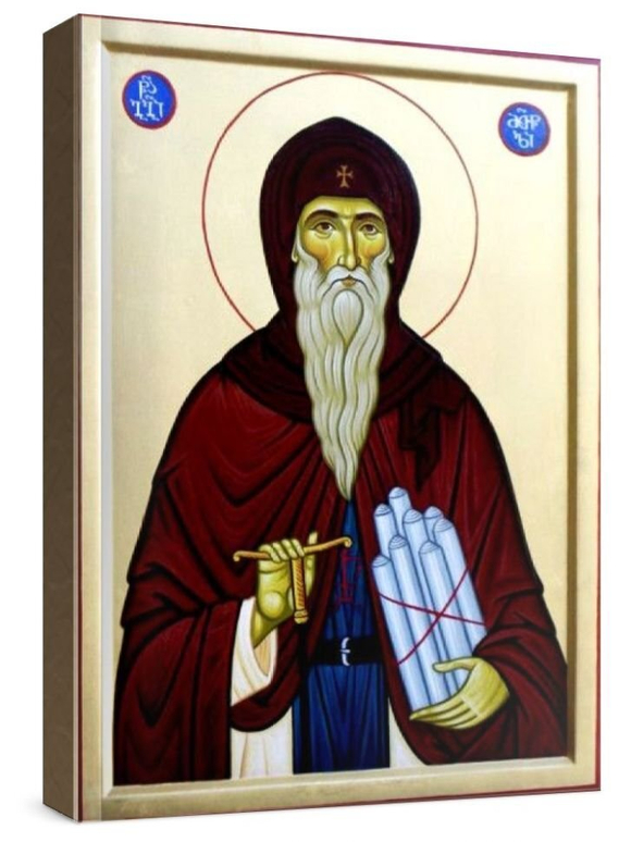 Георгий Иверский (рукописная икона)