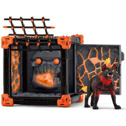 Schleich Eldrador Creatures - BattleCave + Lava Hyena 42674 / артикул   42674  / GTIN 4059433731957