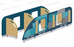 Лабиринт Локомотив Romana 206.09.00 для спортивной площадки