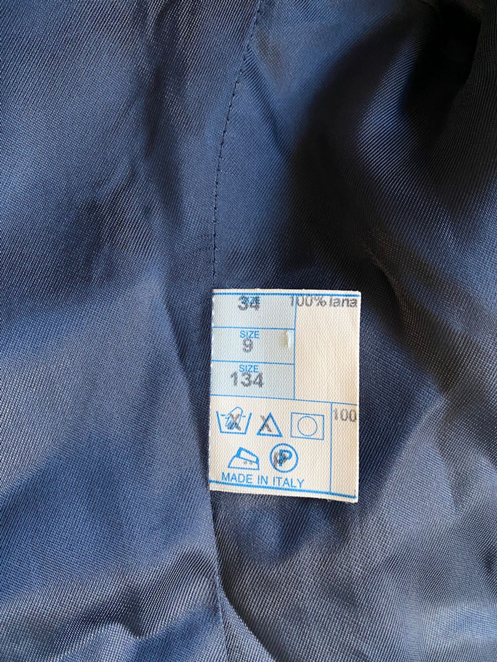 Новый шерстяной костюм Dal Lago, 134