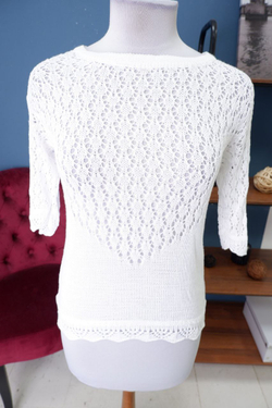 Джемпер вязаный тонкий 44 размер