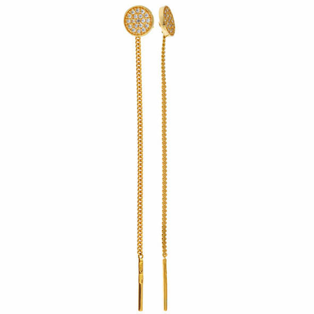 Серьги из золота 585 пробы