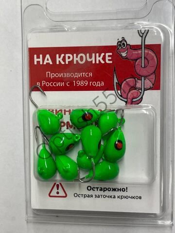 Мормышка На Крючке Капля 5мм