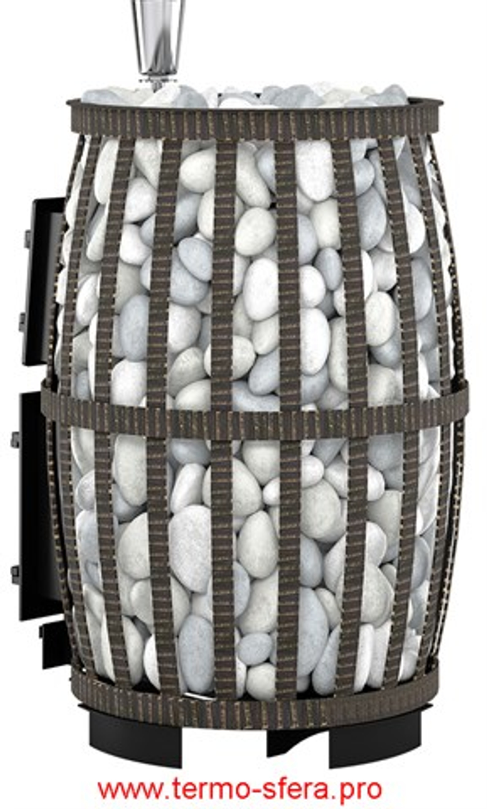 Печь ВЕЗУВИЙ Легенда Русский пар Ковка 24 (270) б/в