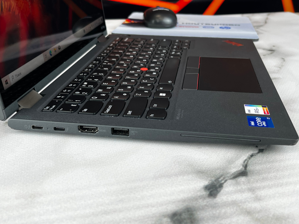 Ноутбук Lenovo ThinkPad X13 Yoga Gen2,Соre i7-1185G7 13,3" 1920х1080 FullHD IРS Touch, черный