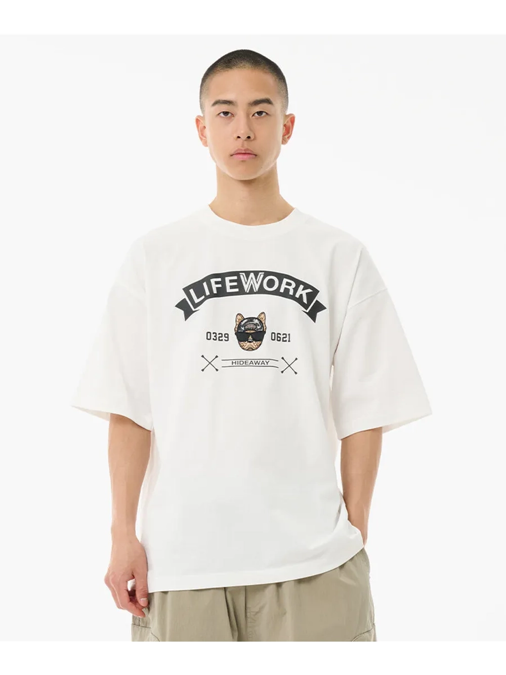 Футболка с принтом