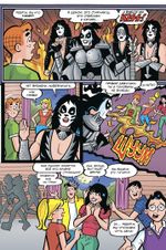 Комикс Арчи встречает группу KISS