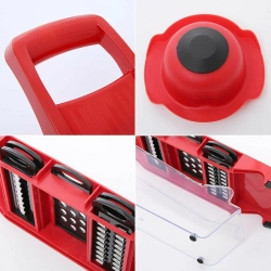 Фрукто-овощерезка 10в1 с контейнером и насадками универсальный