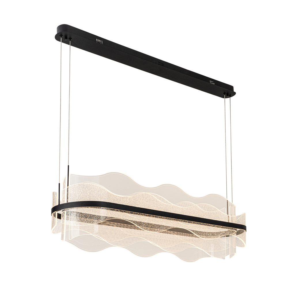 Подвесная светодиодная люстра Modestyle MS.8048.1200 BK