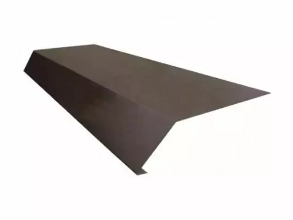 Планка карнизная 93*70*110гр*2м RAL8017