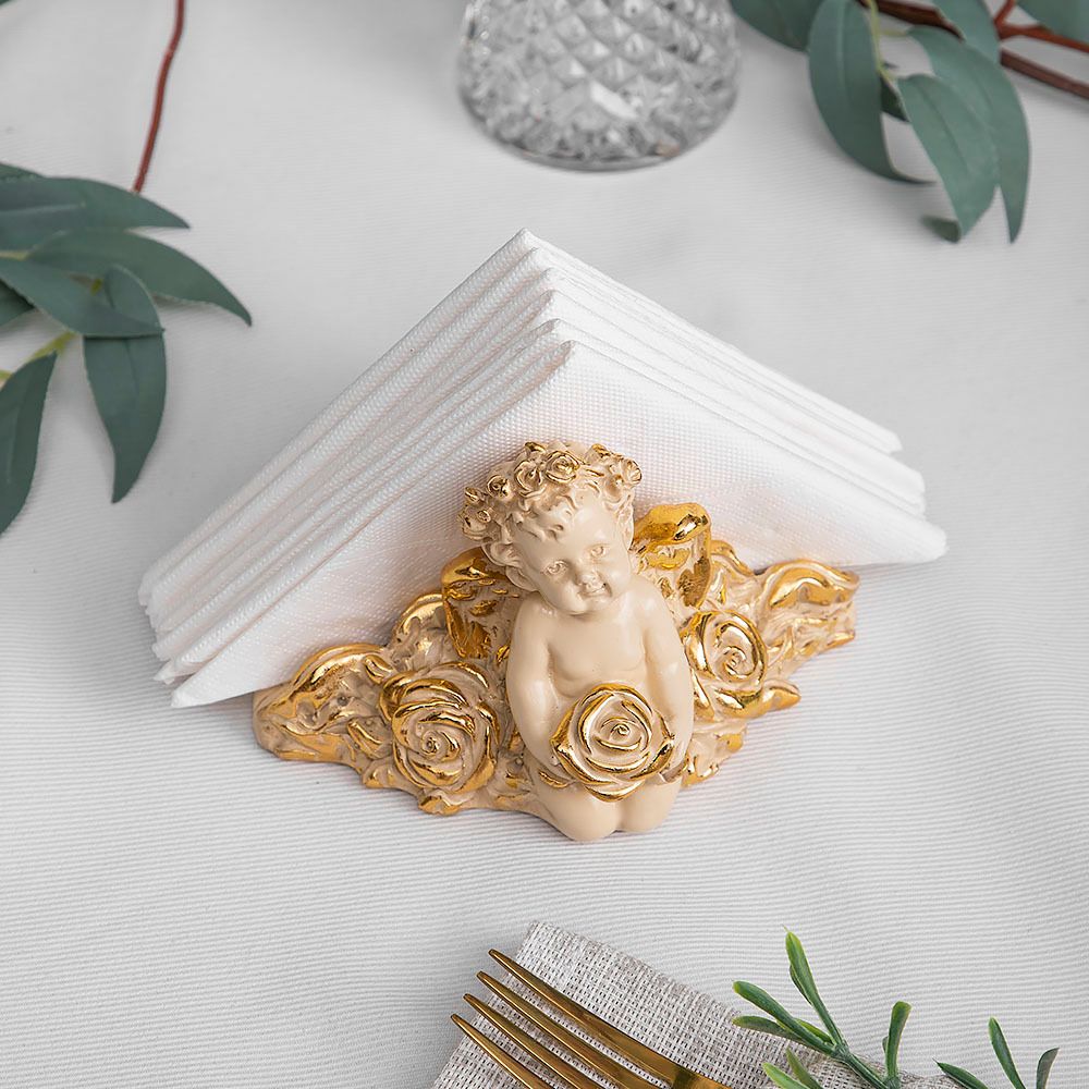 Салфетница Ангел Роуз Айвори