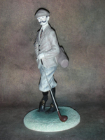 Статуэтка. Фарфор. Гольфист. The Leonardo Collection. Англия