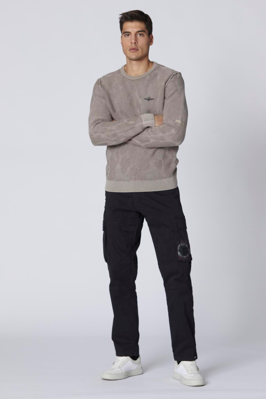 Брюки из хлопка