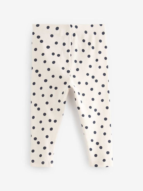 Легинсы для девочки Next D57-188, 5 шт., Бежевый, Серый, Розовый