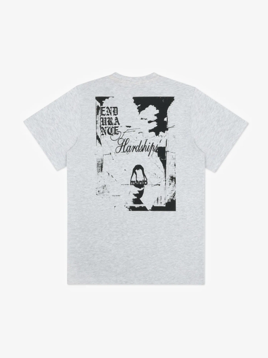 Футболка MANTO RESOLVE серая