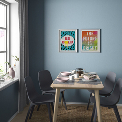 IKEA BILD  (ИКЕА БИЛД)  -  Плакат, Светлое будущее, 40x50 см