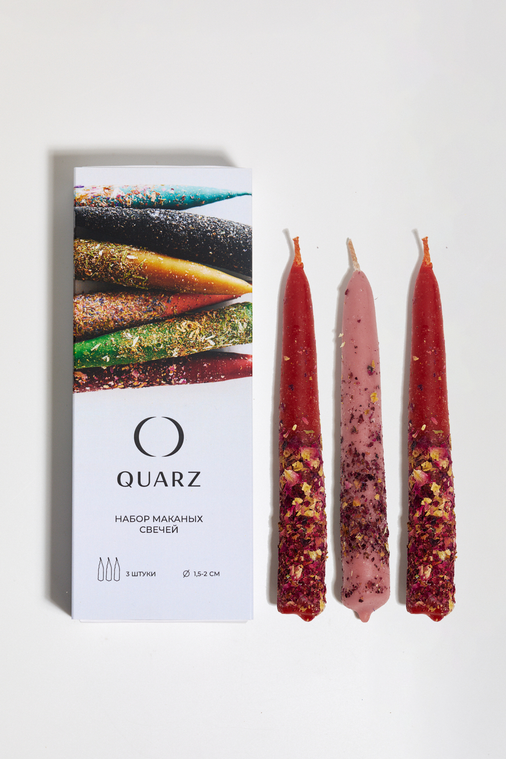 Набор средних свечей LAW OF ATTRACTION / ЗАКОН ПРИТЯГАТЕЛЬНОСТИ