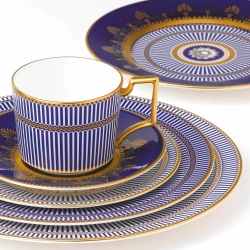Wedgwood Блюдце для чашки эспрессо Wedgwood Prestige Anthemion Blue 11,5 см (без чашки)