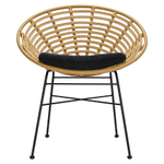 Стул vetle round, ротанг