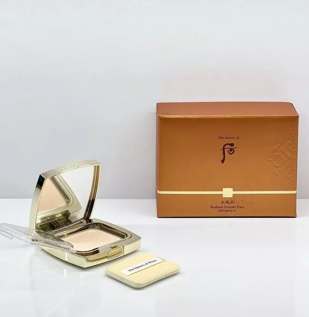 The History of Whoo Cheongidan Radiant Powder Pact SPF30/PA+ + - Пудра № 23