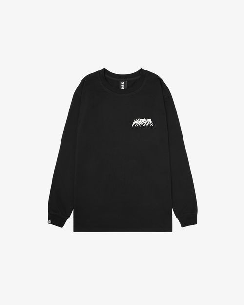 Лонгслив Hook Лого 24 черный