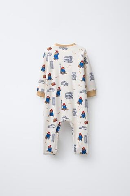 ZARA КОМБИНЕЗОН С РЕГУЛИРУЕМЫМИ ШТАНИНАМИ PADDINGTON ™, ЭКРЮ