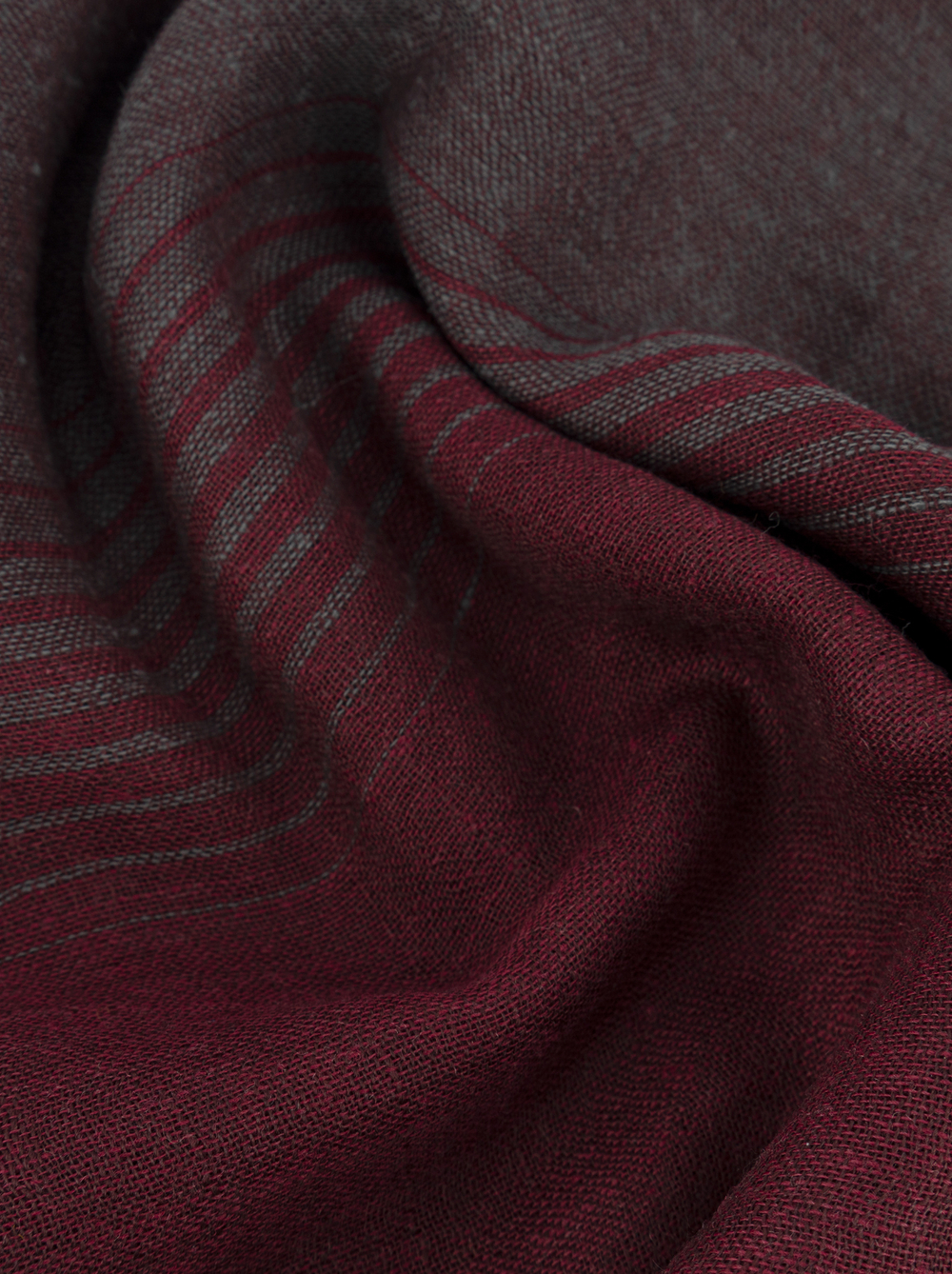 MALO Шарф  - бордовый